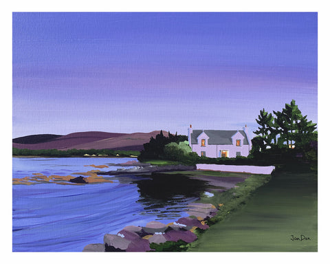 'A Skye Bay at Dusk'  - (unframed)