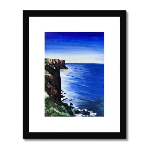 'Kilt Rock' Framed & Mounted Print